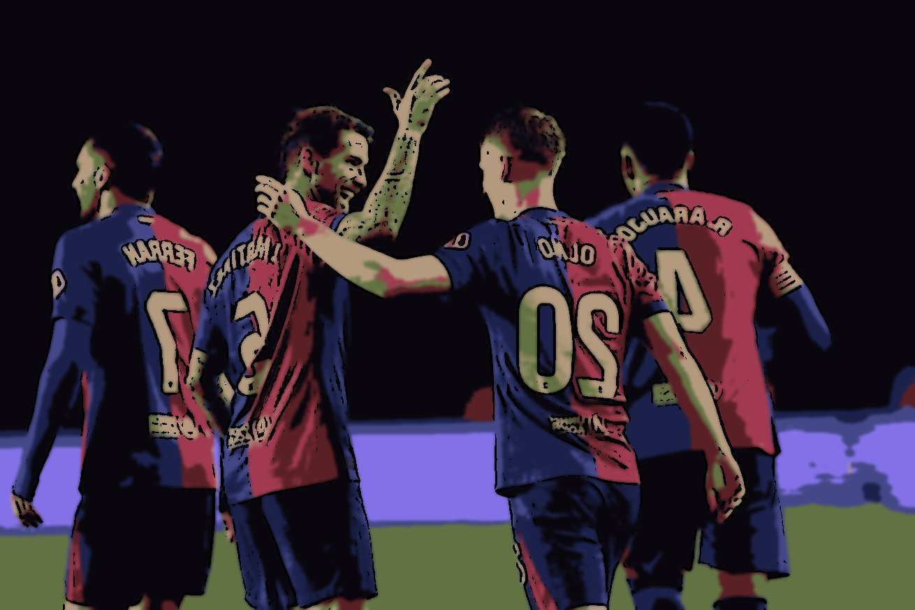 Barca comienza la temporada de La Liga...
