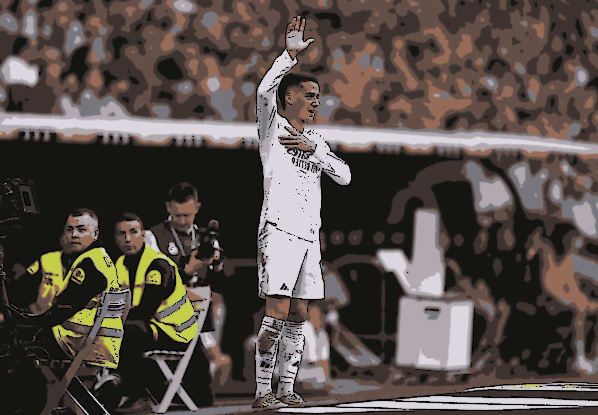 El veterano del Real Madrid descarta el...