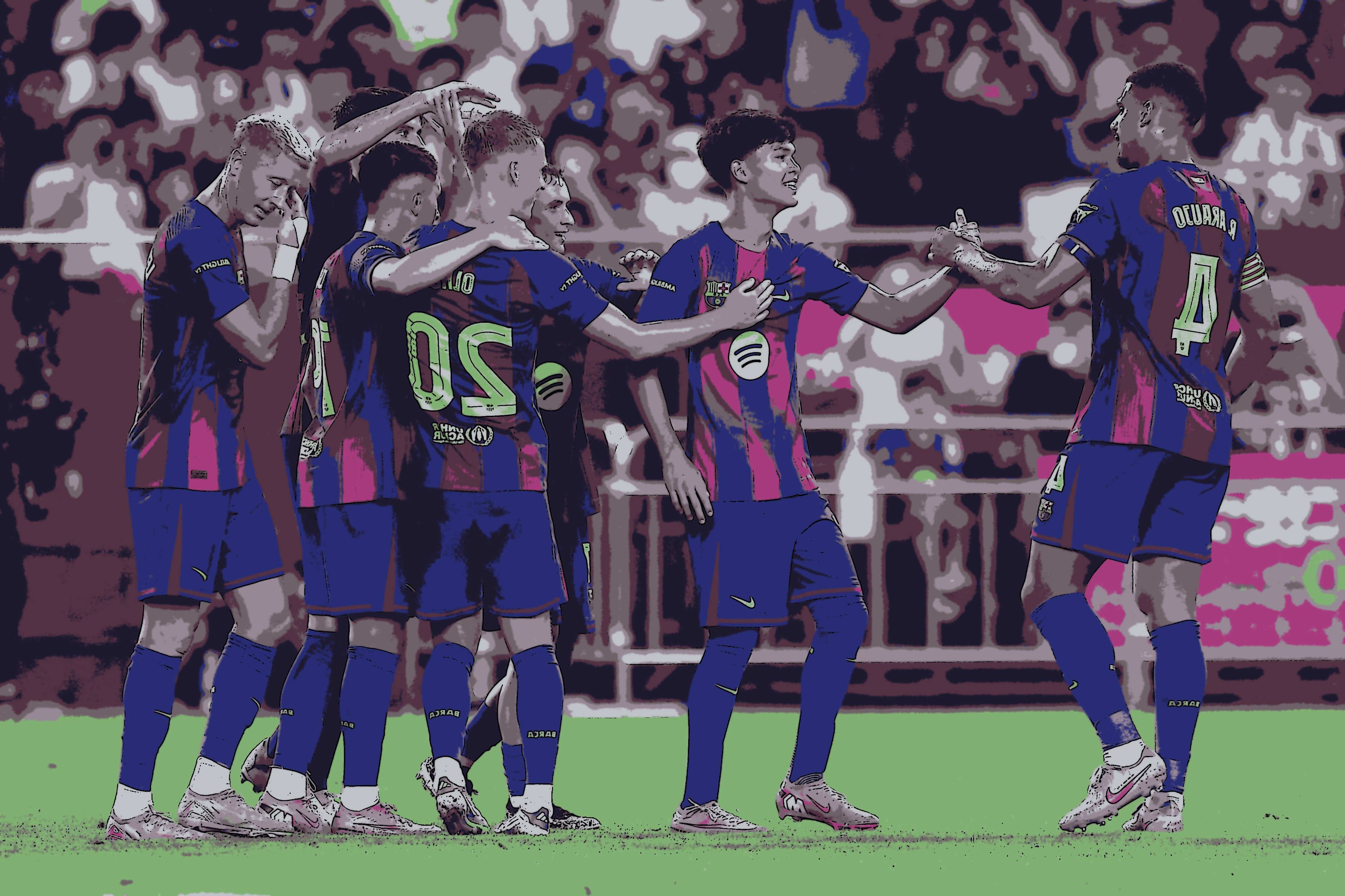 4 jóvenes de Barcelona siguen entrenando con...