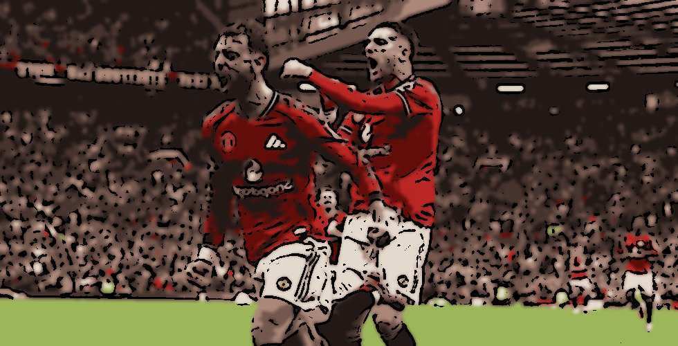 El Manchester United se impone al Burnley...