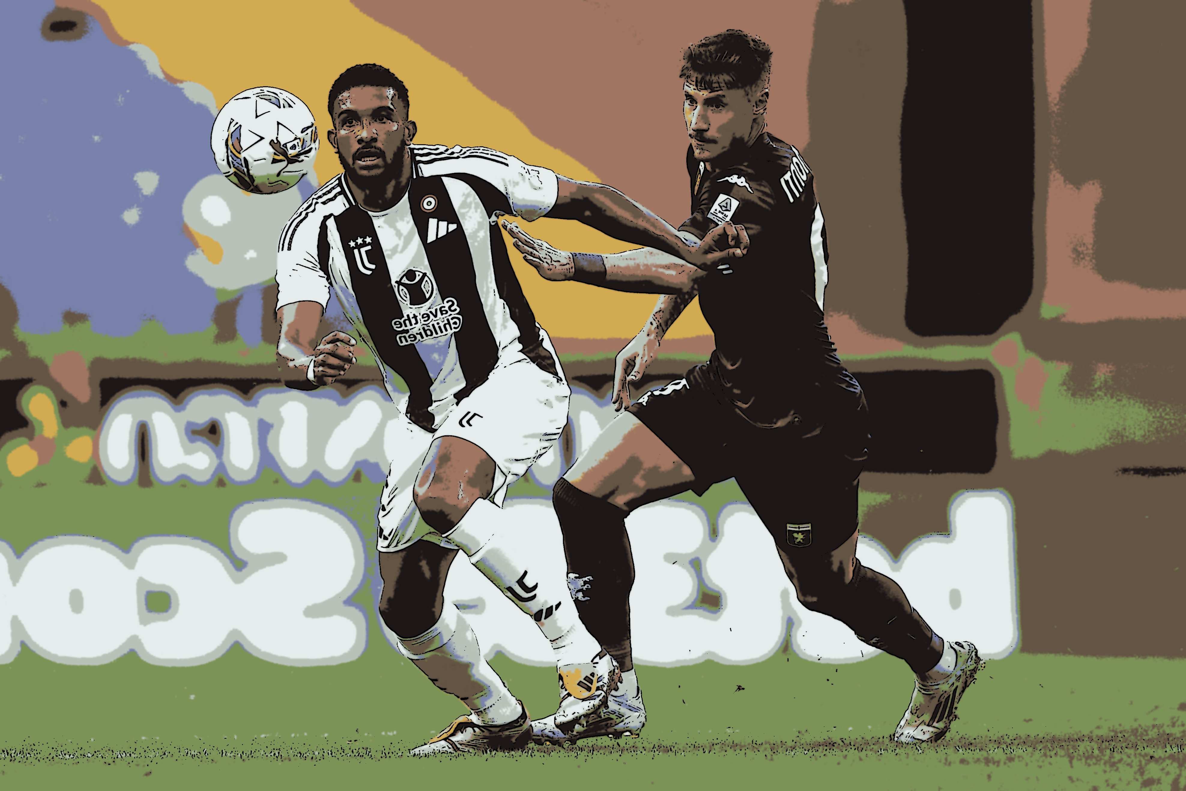 Ronda 2: Juventus vs. Génova partido vista...