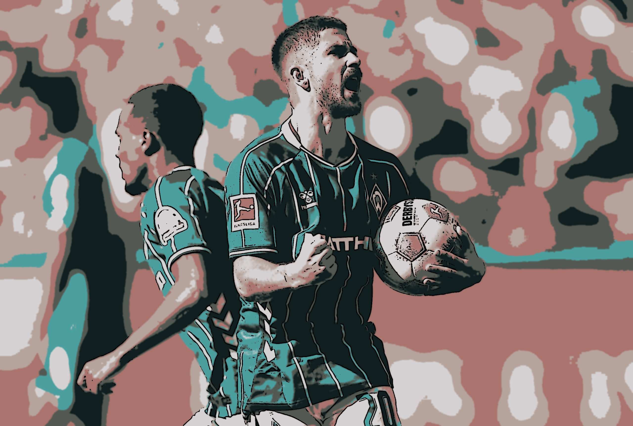Werder Bremen?s Romano Schmid restantes puesto a...